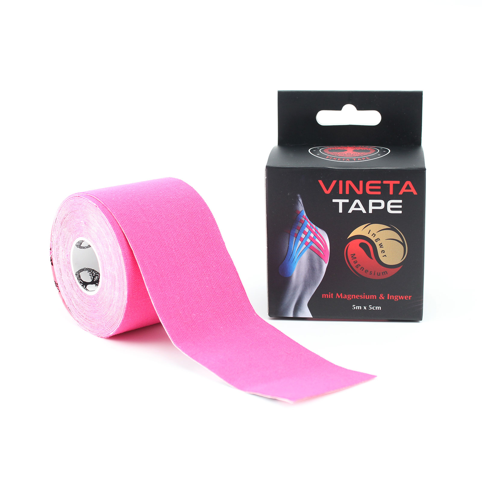 PZN 19488636-VINETATAPE mit Magnesium und Ingwer - pink