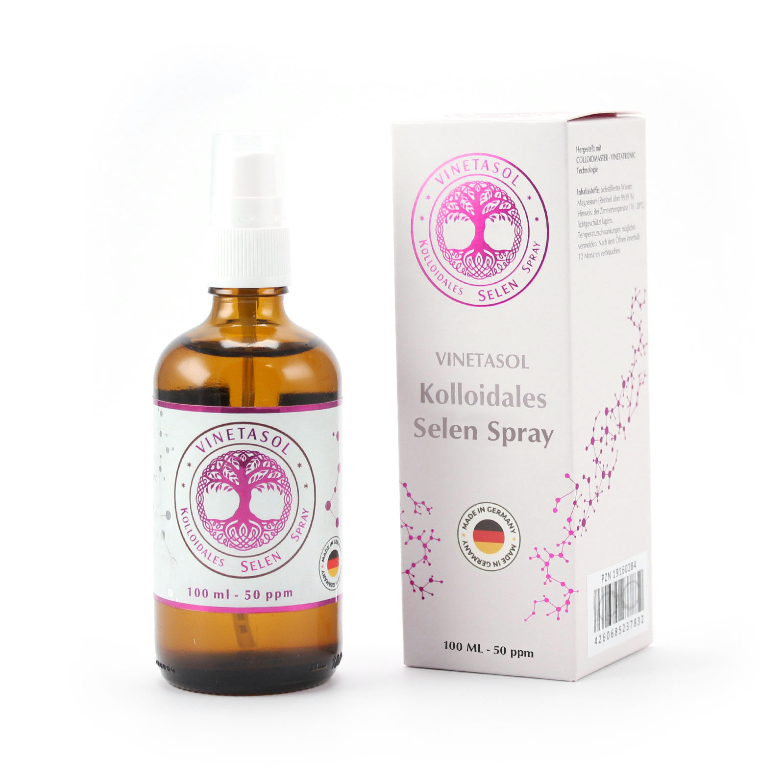 VINETASOL - Kolloidales Selen 50 ppm / 100 ml Spray